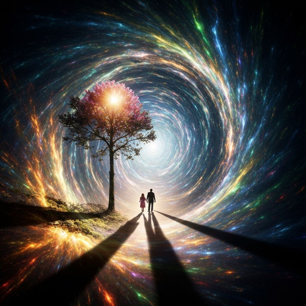 Abstract visualization of growth and progress